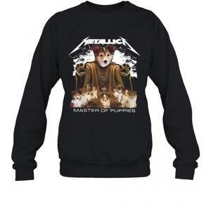 Labrador Husky Metallica Master Of Puppies T-Shirt